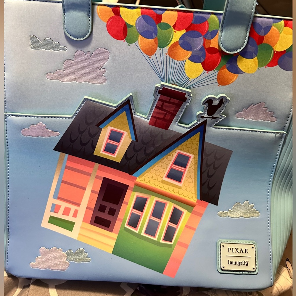 Up Loungefly 15th Anniversary Convertible Tote Bag